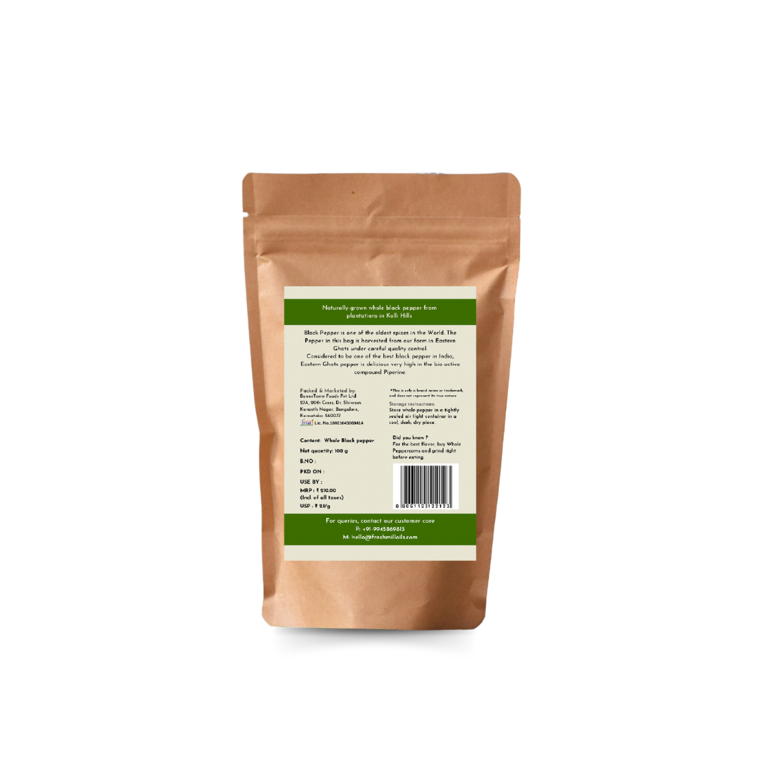 Whole Black Pepper