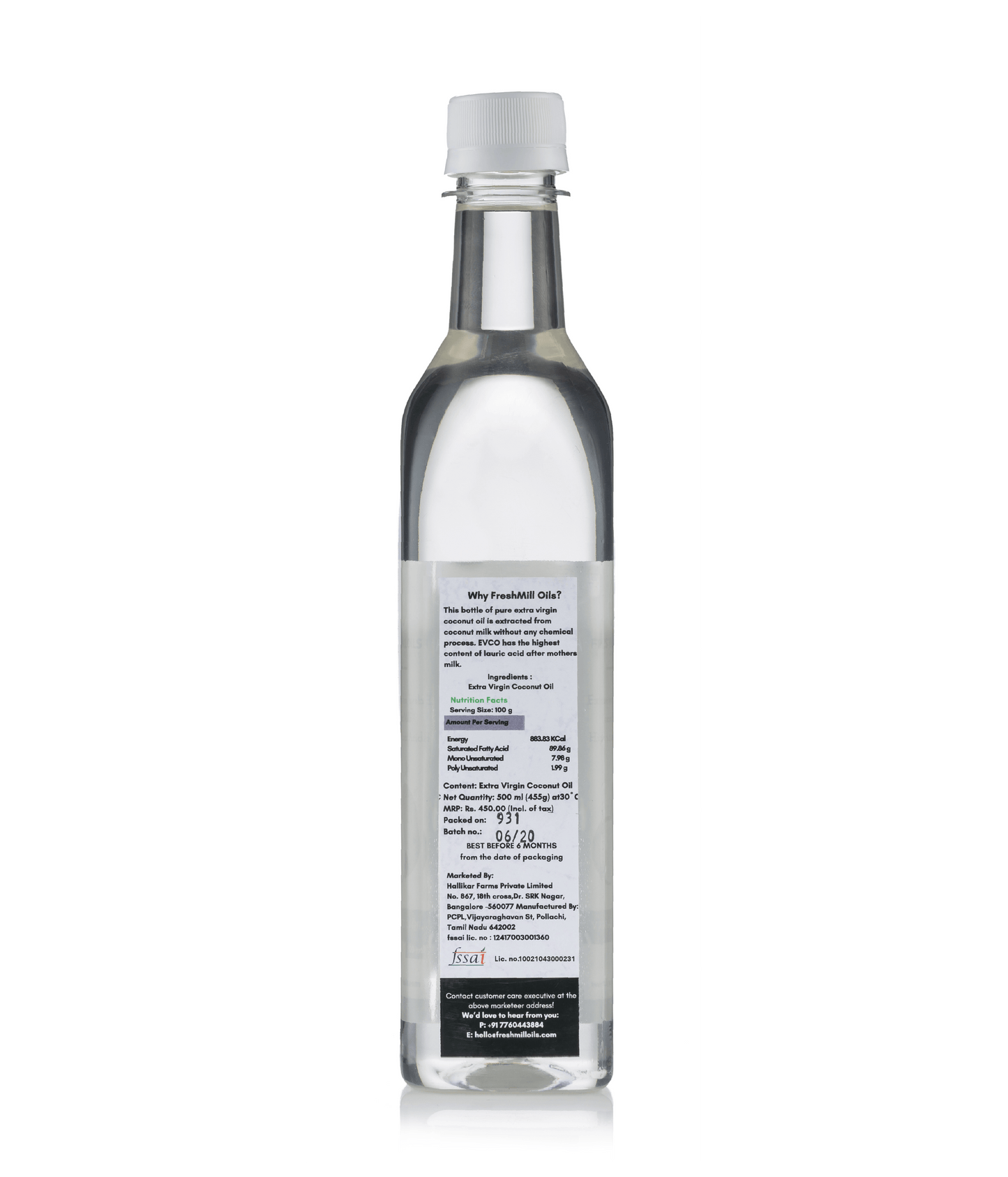 Extra Virgin Coconut Oil