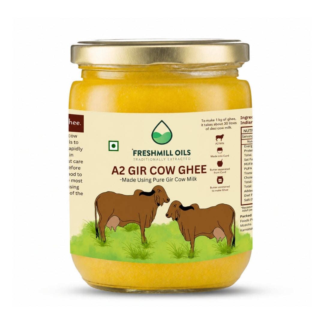 Agna A2 Desi Cow Ghee - Hand Churned from Curd