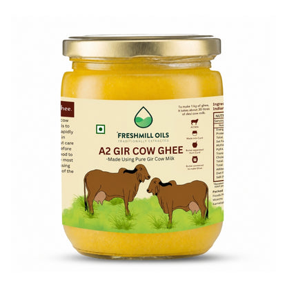 Agna A2 Desi Cow Ghee - Hand Churned from Curd
