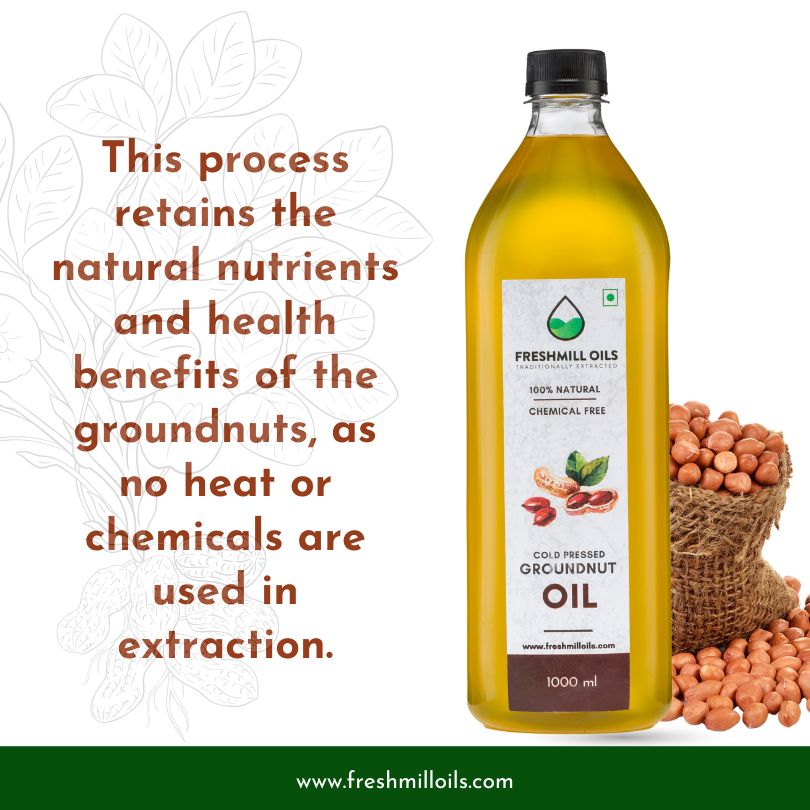 Cold Pressed Groundnut Oil