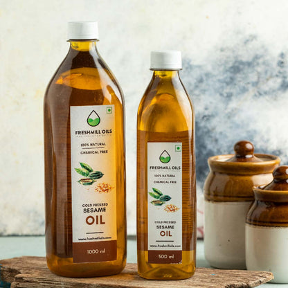 Cold Pressed Sesame Oil