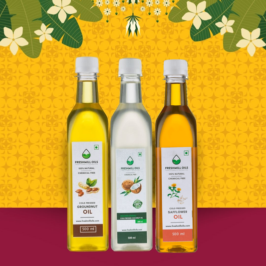 Cold Pressed Oil Combo - 500 ml each