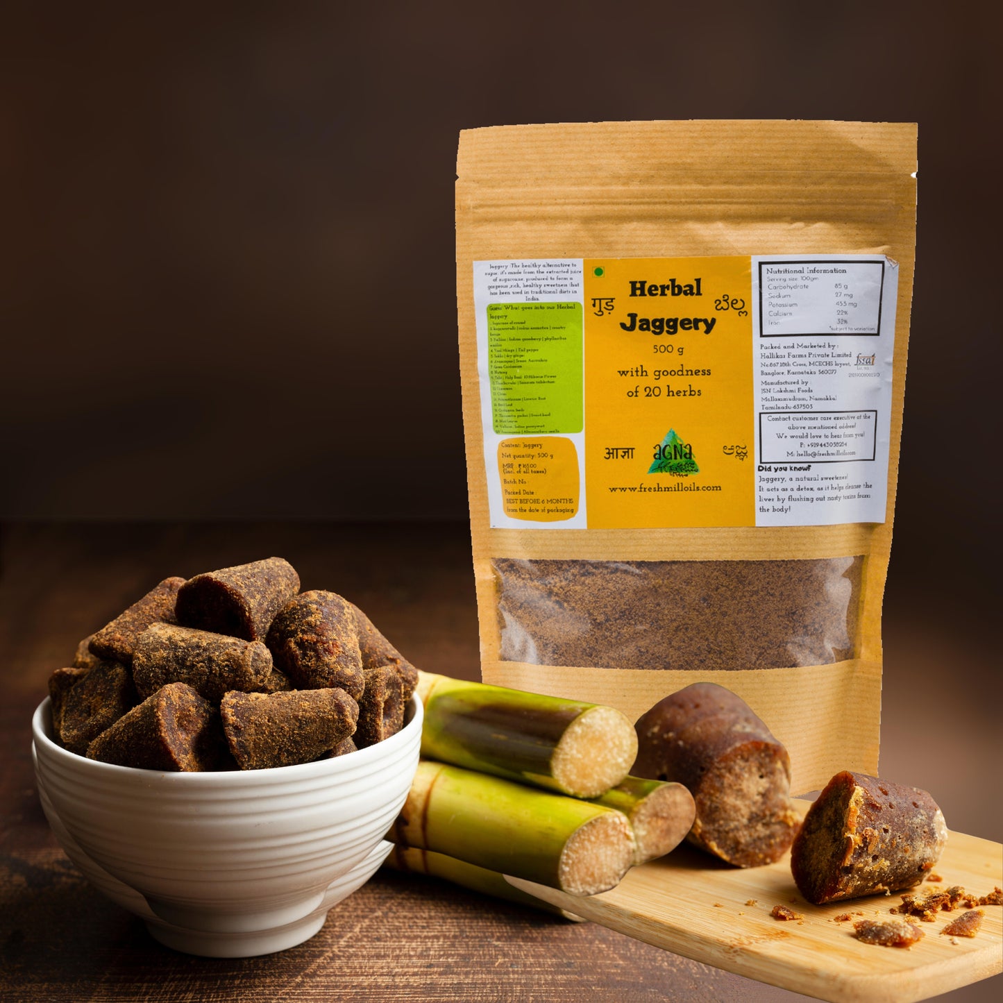 Herbal Jaggery