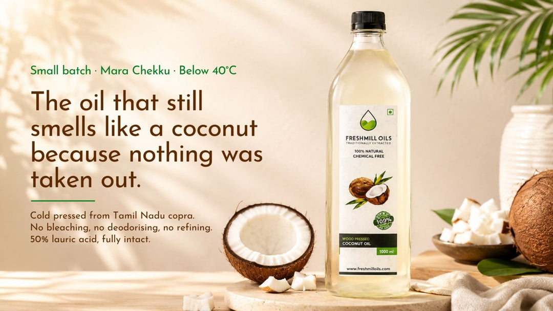 Cold Pressed Coconut Oil banner