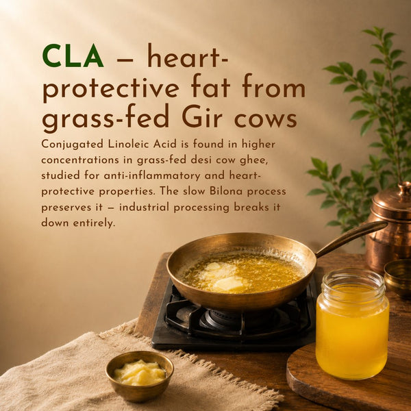 Agna A2 Desi Cow Ghee - Hand Churned from Curd benefit 4