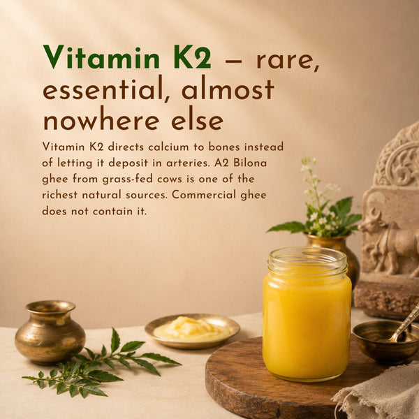 Agna A2 Desi Cow Ghee - Hand Churned from Curd benefit 5