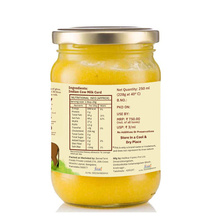 Agna A2 Desi Cow Ghee - Hand Churned from Curd
