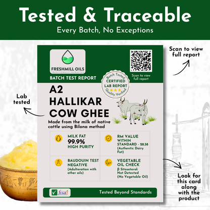 Hallikar A2 Cow Ghee