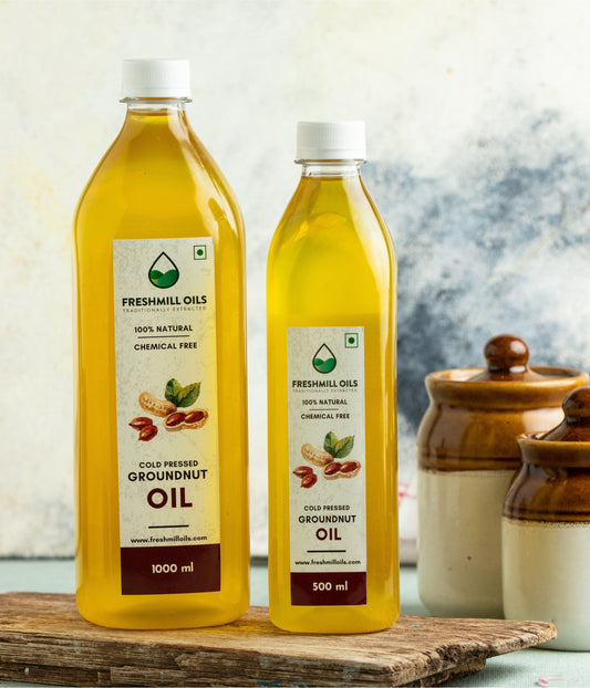 Cold Pressed Groundnut Oil