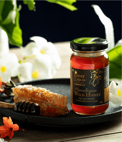 Honey and Spice ™ Raw Wild Honey