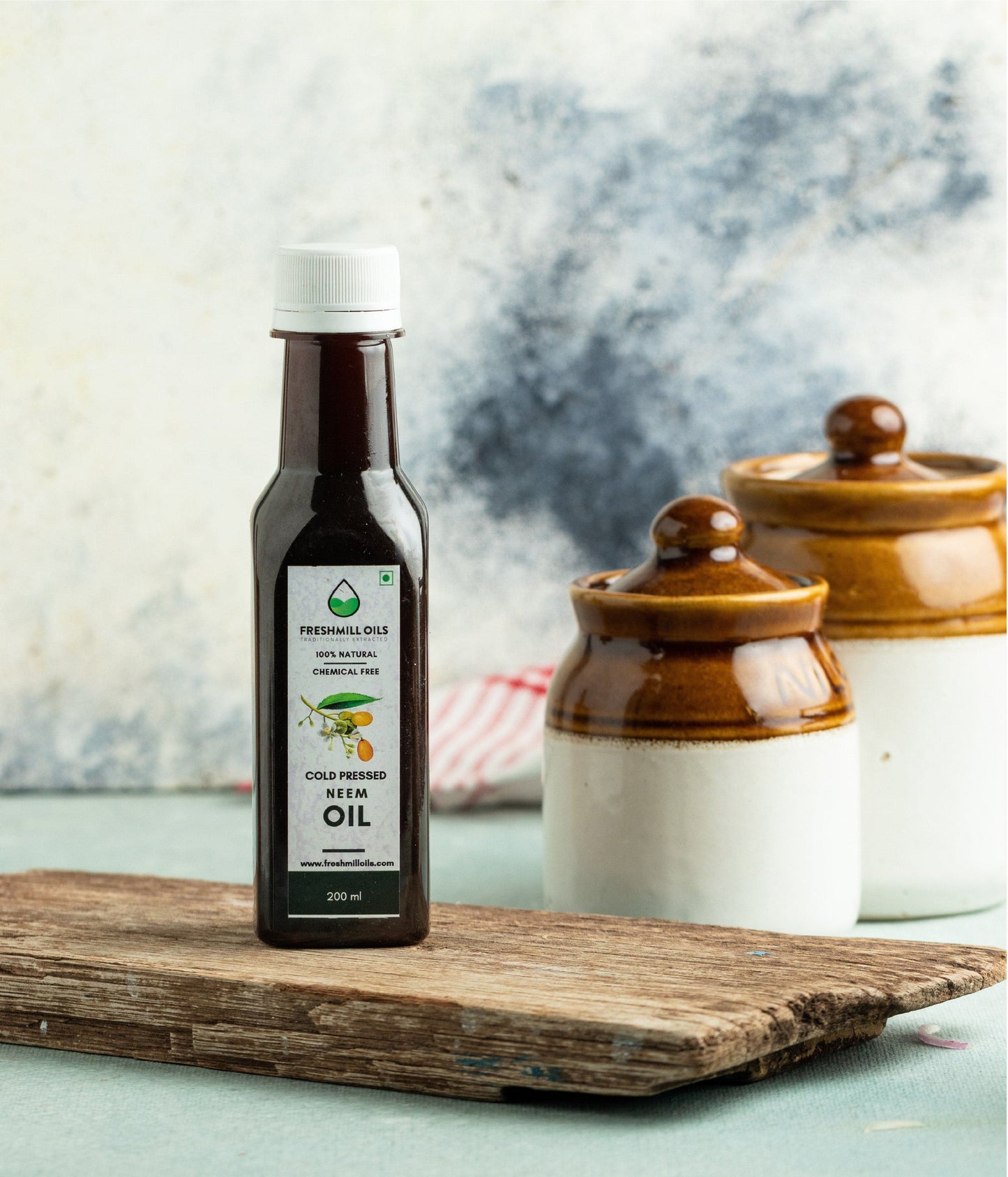 Cold Pressed Neem Oil, 200ml