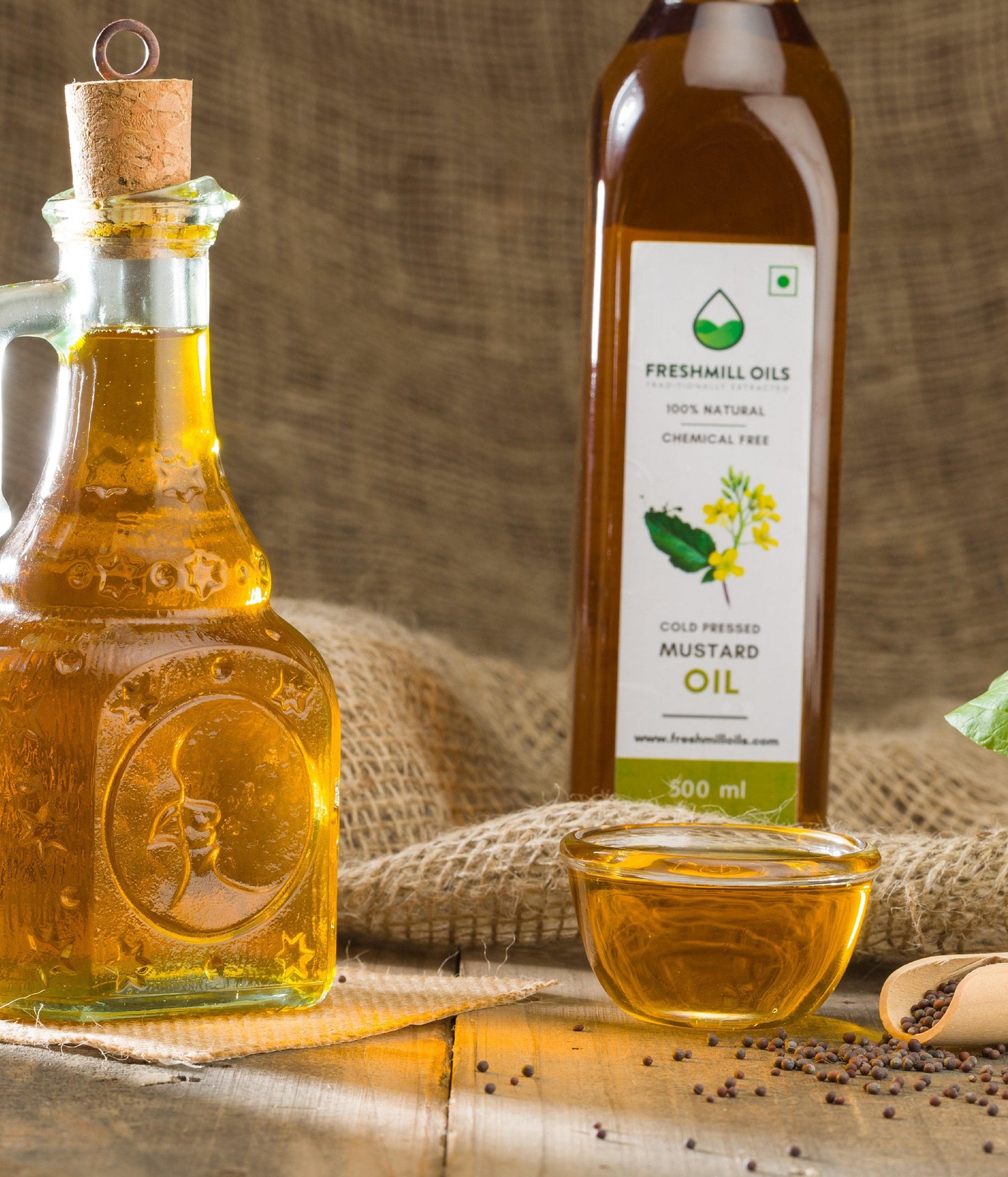 Cold Pressed Mustard Oil