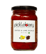 Load image into Gallery viewer, Pickleberry Homemade Dates &amp; Lime Pickle

