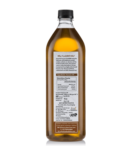 Cold Pressed Sesame Oil