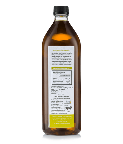 Cold Pressed Mustard Oil