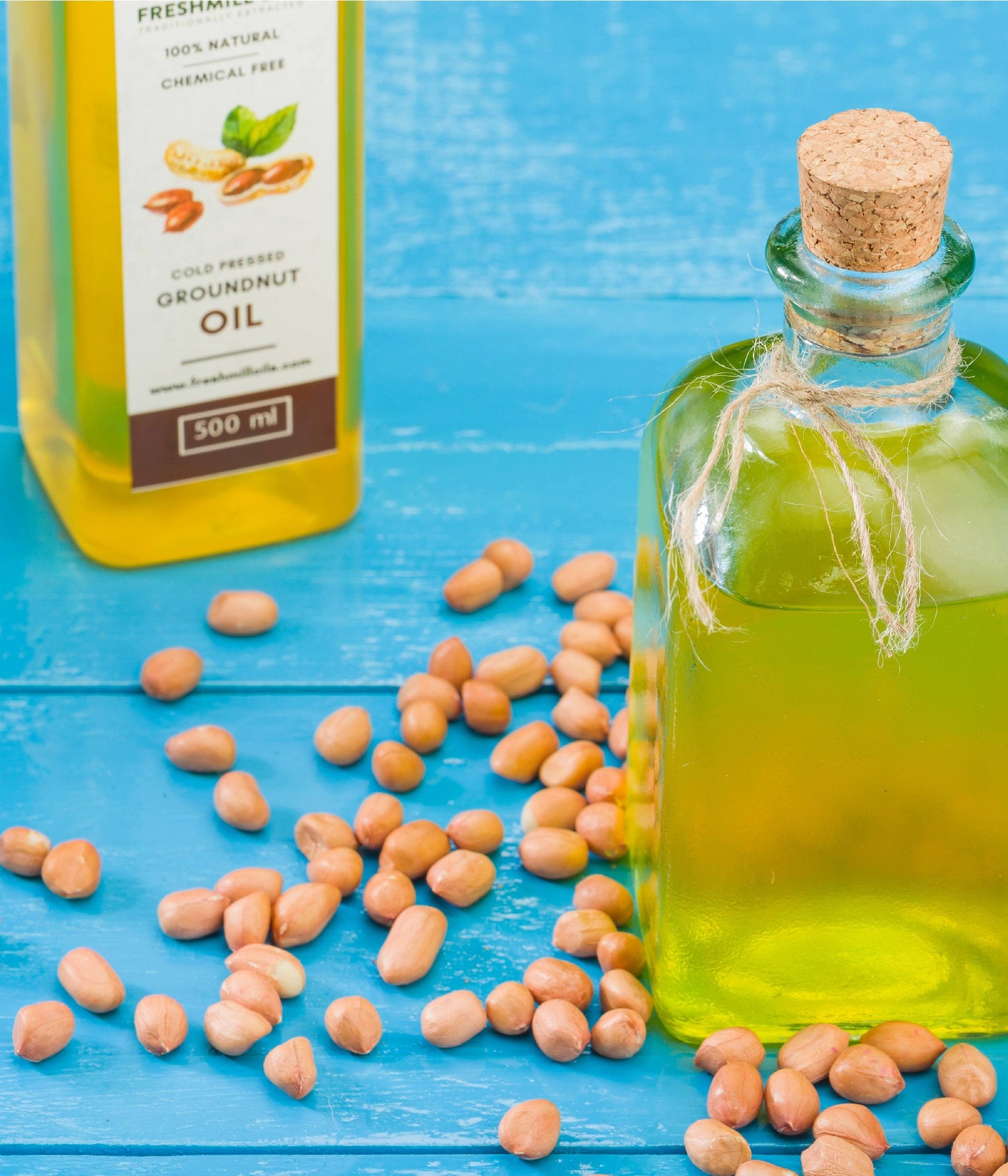 Cold Pressed Groundnut Oil