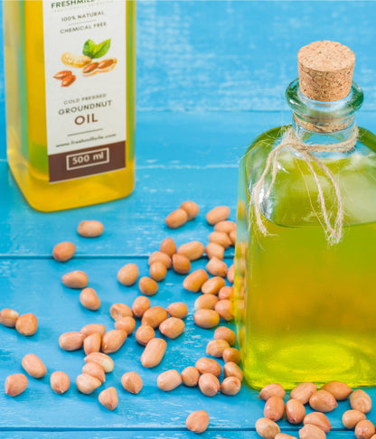 Cold Pressed Groundnut Oil