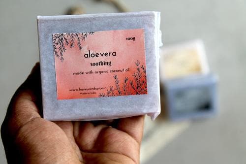 Coconut oil soap bars - pack of 3