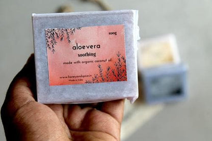 Coconut oil soap bars - pack of 3