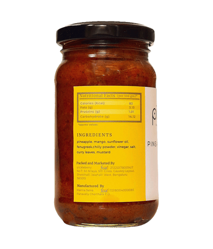 Pickleberry Homemade Pineapple & Mango Pickle