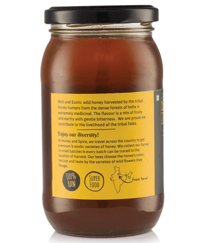 Honey and Spice ™ Raw Wild Honey