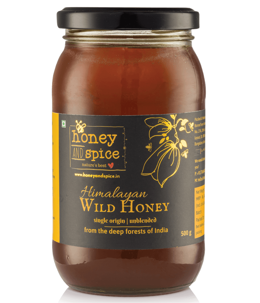 Honey and Spice ™ Raw Wild Honey