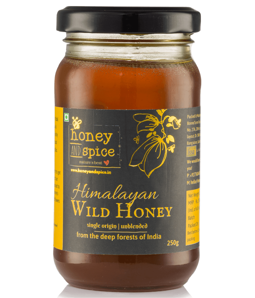 Honey and Spice ™ Raw Wild Honey