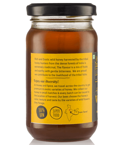 Honey and Spice ™ Raw Wild Honey